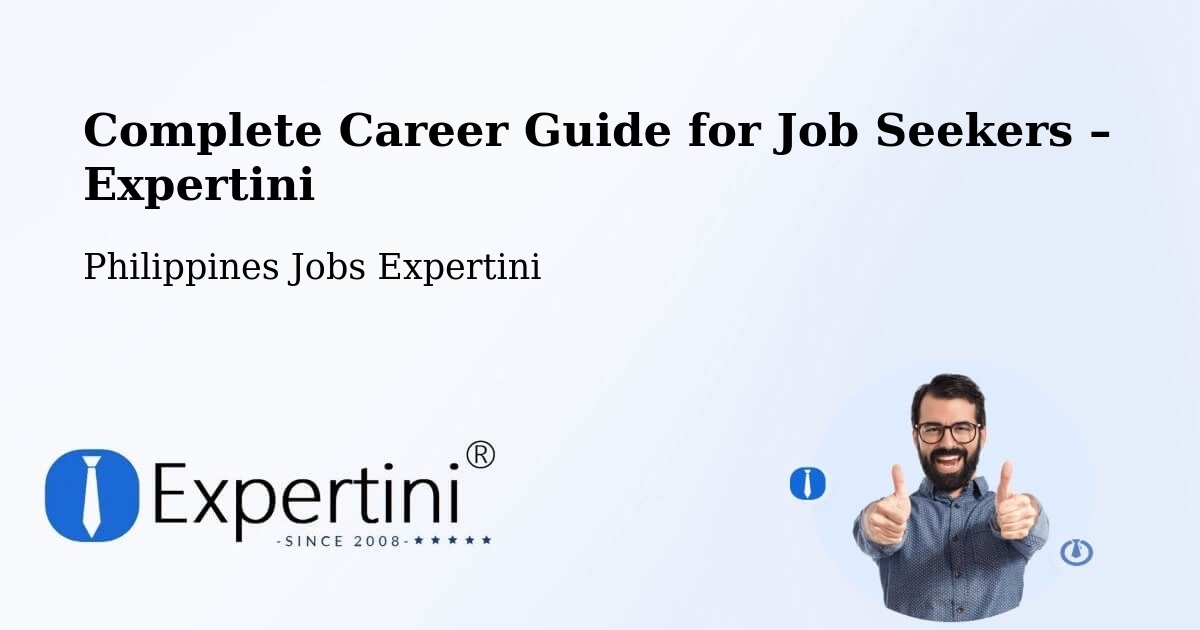 Career Guide for Job Seekers – Guipos - Guipos, Philippines Jobs Expertini