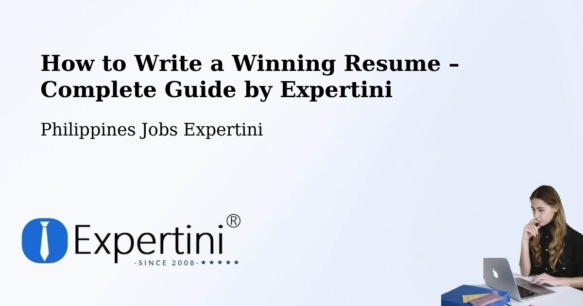 Resume Writing Guide for Job Seekers – Guipos - Guipos, Philippines Jobs Expertini